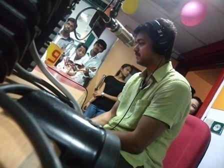 ilayathalapathy Vijay at Radio Mirchi